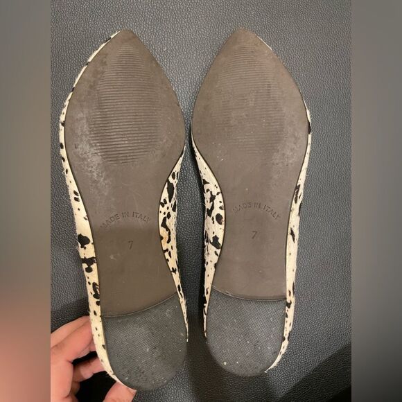 Mercanti Fiorentini Calf Hair Flats - Picture 3 of 7